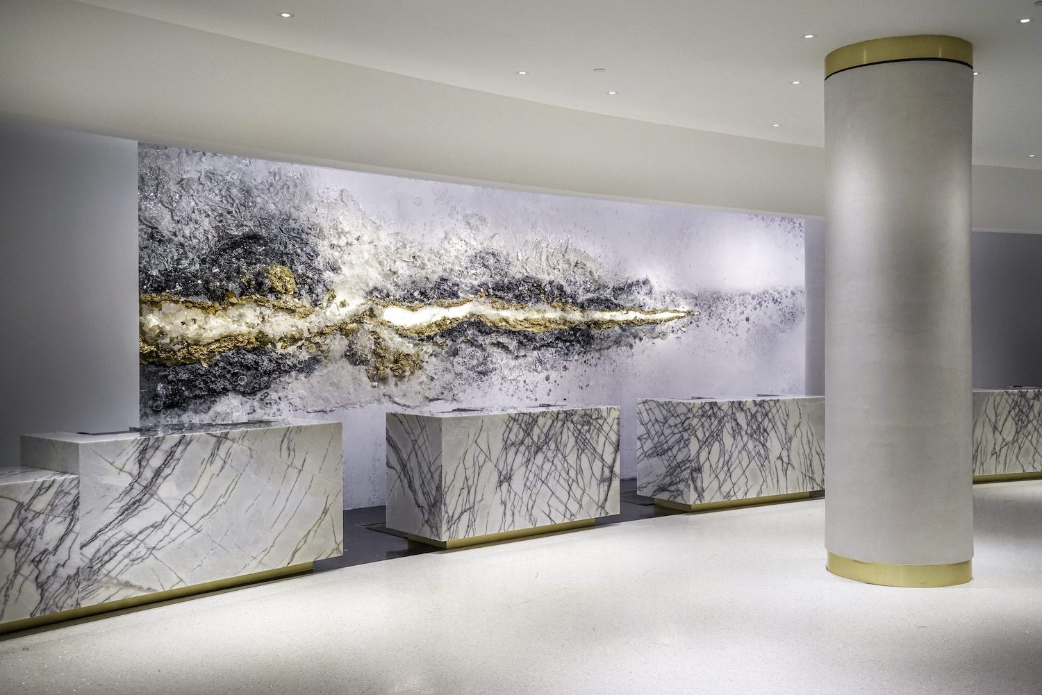 Stardust Effect - Illuminated mineral wall installation at Loews Miami Beach Hotel - 11ft x 36ft.jpg